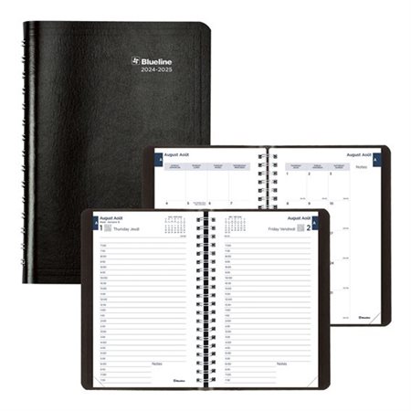 AGENDA ACAD. QUOTIDIEN NOIR