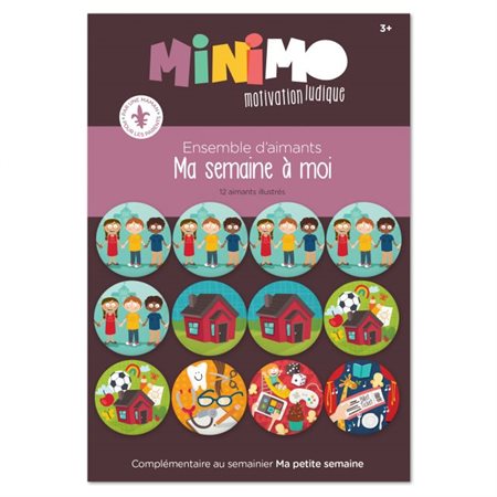 MA SEMAINE À MOI (12 AIMANTS)