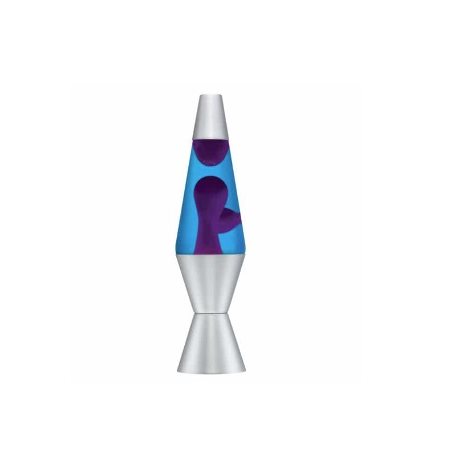 Lampe Lava MAUVE BLEU 14.5''