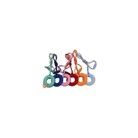COLLIER MÂCHOUILLE GRAND ANNEAU COULEUR ASSORTIES