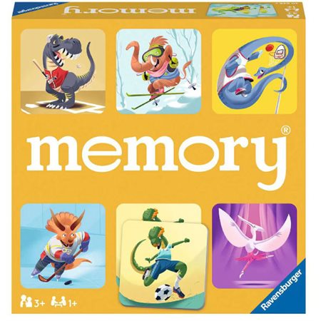 Jeu de mémoire, Les Dinosaures sportifs