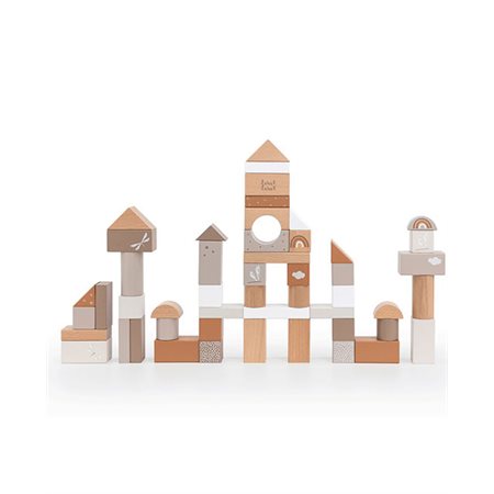 Wooden blocks 50pcs