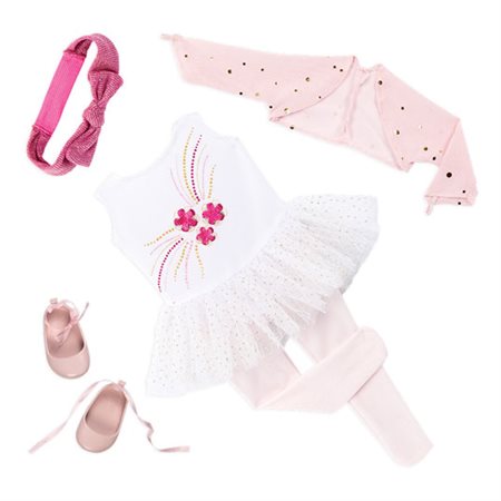 Curtain Call Deluxe White Dress Outfit