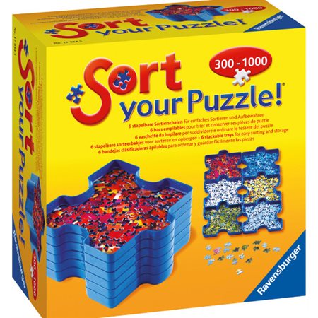 Trie ton casse-tête ,Ravensburger, Jusqu'à 1000 pièces