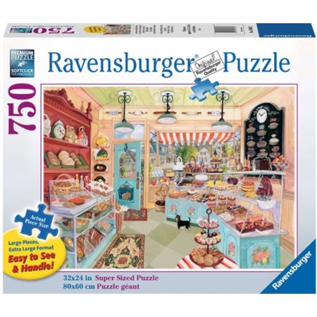 Casse-tête Les délices de la boulangerie, Ravensburger, 750 pièces larges