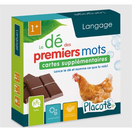 Le dé des premiers mots - cartes supplémentaires