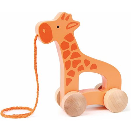 Girafe à tirer Hape