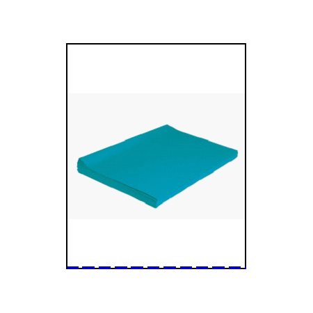 Papier de soie bleu azure