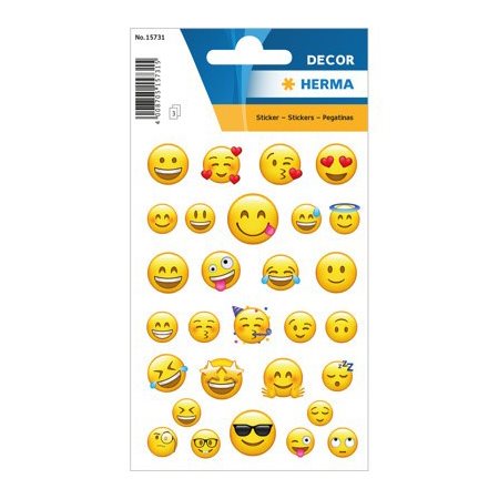 Autocollants Herma Emojis