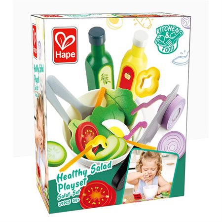 Healthy salad playset