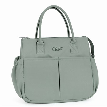 Boîte à lunch style sac à main Cléo, Vert Pâle
