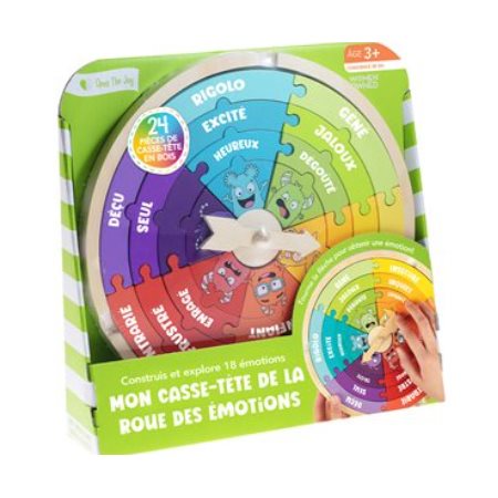 Mon casse-tête de la roue des émotions