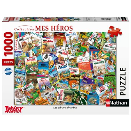 Casse-tête Les Albums d'Astétix, 1000 pcs, Ravensburger