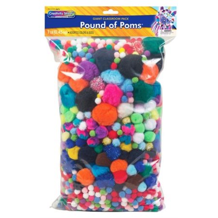 Paquet géant de pompons, 1000 pièces