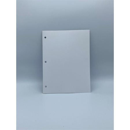CAHIER À DESSIN PAGES BLANCHES(40P.)