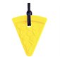 Pizza Textured Chew Necklace - Yellow Standard